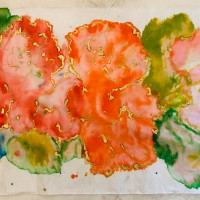 Golden Roses - 1,35 cm x 70